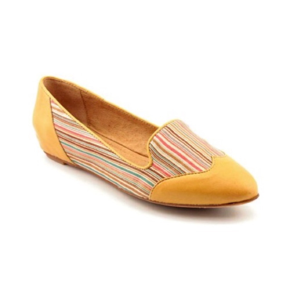 MIZ MOOZ Pace Camel Stripe Flat